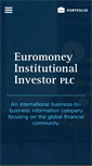 Mobile Screenshot of euromoneyplc.com